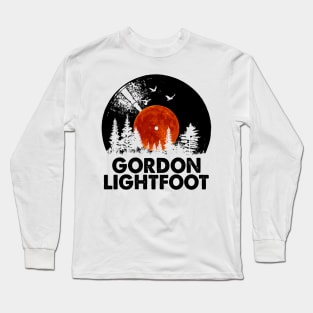 Lightfoot Name Record Music Forest Gift Long Sleeve T-Shirt